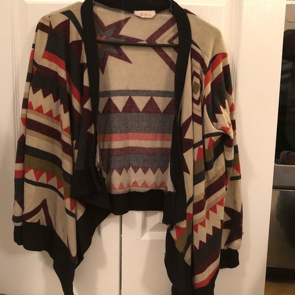 Aztec Slouch Cardigan - Picture 2 of 2